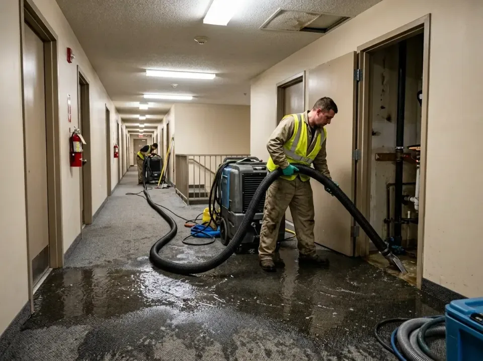 multi-unit-apartment-hallway-f-005 — frequently asked questions, Emergency Burst Pipe Water Extraction & Removal in Crouch M…